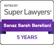 Super Lawyers - Sanaz Sarah Bereliani